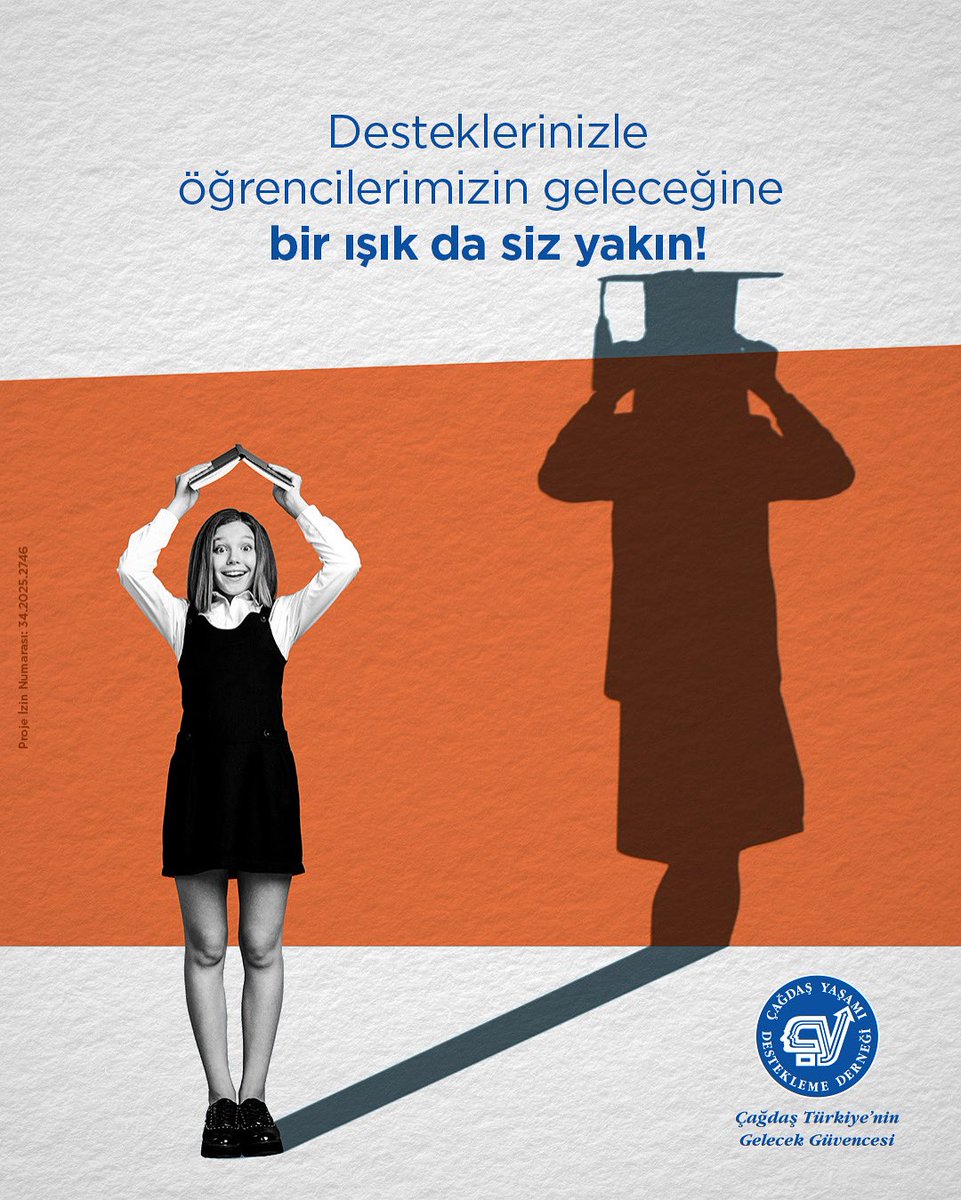 Çağdaş Yaşamı Destekleme Derneği olarak, 36 yıldır çocuklarımızın eğitimde fırsat eşitliği hakkı, gençlerimizin başarısı ve çağdaş eğitim yoluyla çağdaş toplum hedefine ulaşmak için çalışmaya devam ediyoruz. 

Siz de bağışlarınızla öğrencilerimizin hayallerine ulaşmasına katkı