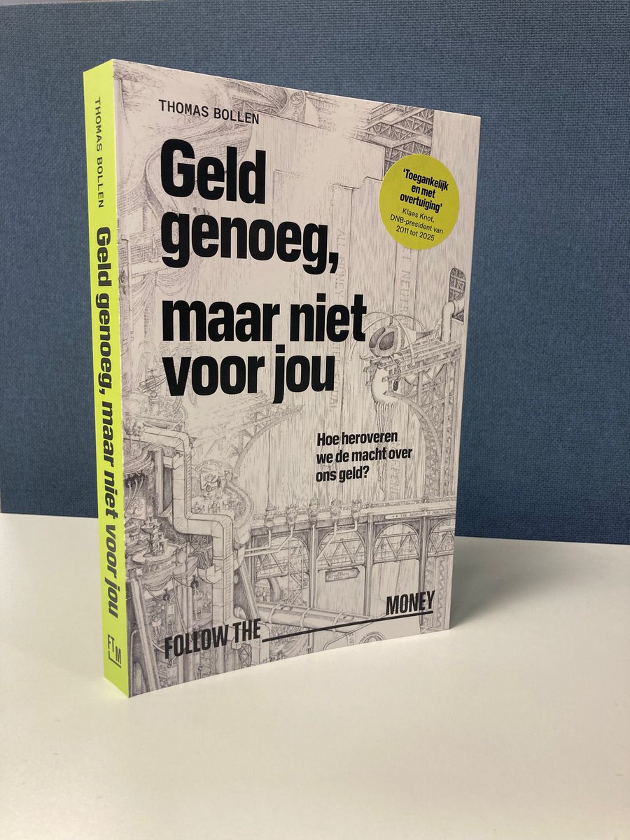 Het is zover. Mijn boek ‘Geld genoeg, maar niet voor jou’ komt deze week uit. Lees op FTM alvast het eerste hoofdstuk. Van de goudkluis van DNB naar Trumps Crypto Ball. Ons geld verandert, en daarmee verschuift de macht om onze samenleving vorm te geven.

ftm.nl/artikelen/hoe-…