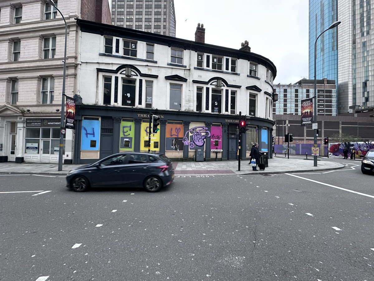 Save Station Street, Birmingham (@oldstationst) on Twitter photo Station Street should be the UK's premier grassroots arts quarter. The UK's oldest working cinema, the first Rep theatre, the birthplace of Black Sabbath & home to 20+ <a href="/rockhall/">Rock & Roll Hall of Fame</a> of Fame icons.
Instead "developers" have closed two vital venues, had zero engagement & let them rot Station Street should be the UK's premier grassroots arts quarter. The UK's oldest working cinema, the first Rep theatre, the birthplace of Black Sabbath & home to 20+ <a href="/rockhall/">Rock & Roll Hall of Fame</a> of Fame icons.
Instead "developers" have closed two vital venues, had zero engagement & let them rot