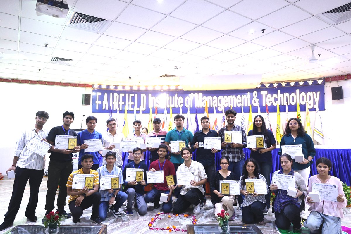 FIMTDELHI's tweet image. Day 5 of #EngineeringWeek2025 @ FIMT 
18th Sept was a blend of tech + culture!
 Prof. Dharminder Kumar on innovation &amp;amp; future tech 💡
CHECK ALBUM: facebook.com/share/p/1HTdRL…

A perfect mix of knowledge, creativity &amp;amp; celebration—shaping tomorrow’s engineers! 🌍
 #engineersday