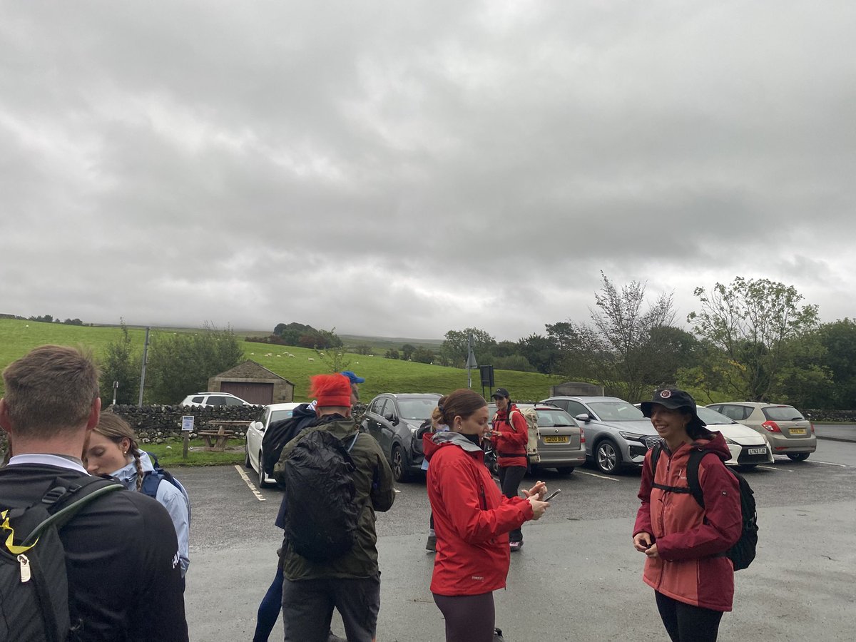 Despite the poor visibility, rain (especially on Whernside) had a great day walking the Yorkshire 3 Peaks with a fantastic group of people from Lancs Cricket Foundation

Thankyou to everyone for your amazing sponsorship and words of encouragement

#letsdoitagaintodayhaha