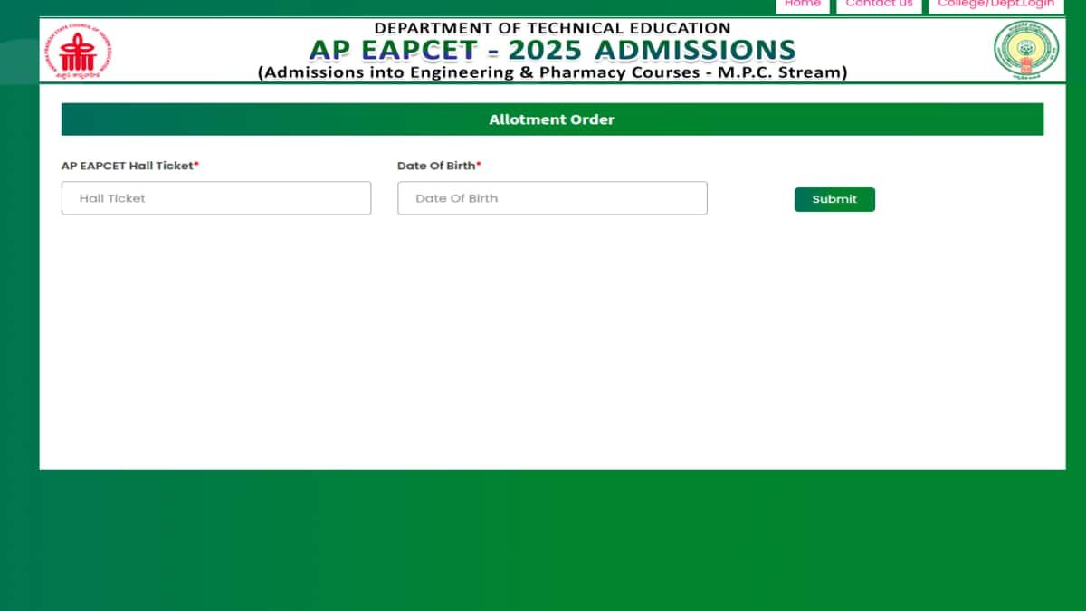careers360's tweet image. AP EAMCET final seat allotment 2025 out for BTech; BPharm, PharmD admissions on hold

Read more at: buff.ly/z90bpFR 

#APEAMCET #BTechAdmissions #APEAMCETResults #APEAMCET2025 #EAPCET2025