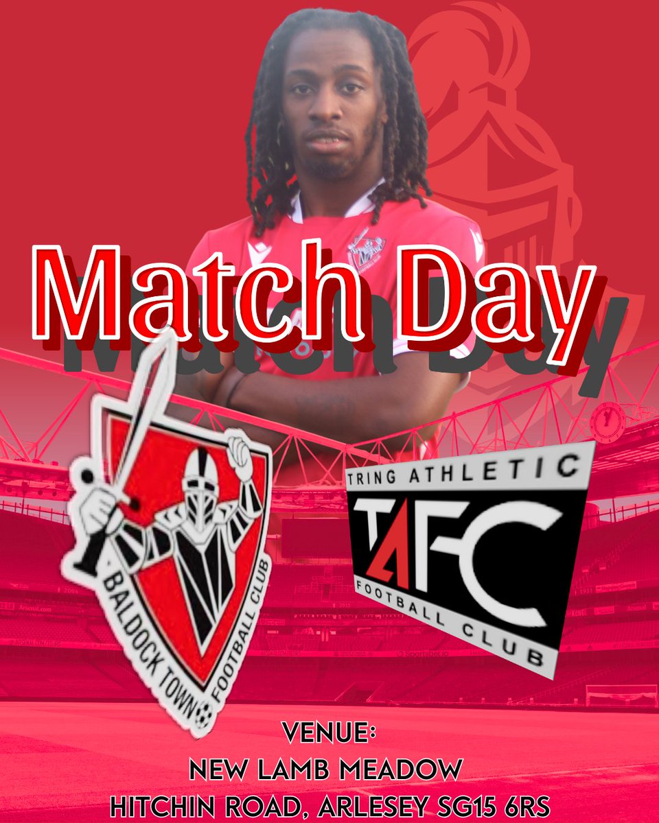 Matchday at New Lamb Meadow
We welcome <a href="/tringathletic/">Tring Athletic FC</a> this afternoon in the <a href="/SSMFLOfficial/">Spartan South Midlands Football League Official</a> Premier 

A quick turnaround as we meet again after facing them earlier this month 

⏰ 3:00pm KO
📍 New Lamb Meadow
🎫 Adults £8 | Concessions £5 | Students £5 (with ID) | U16s FREE