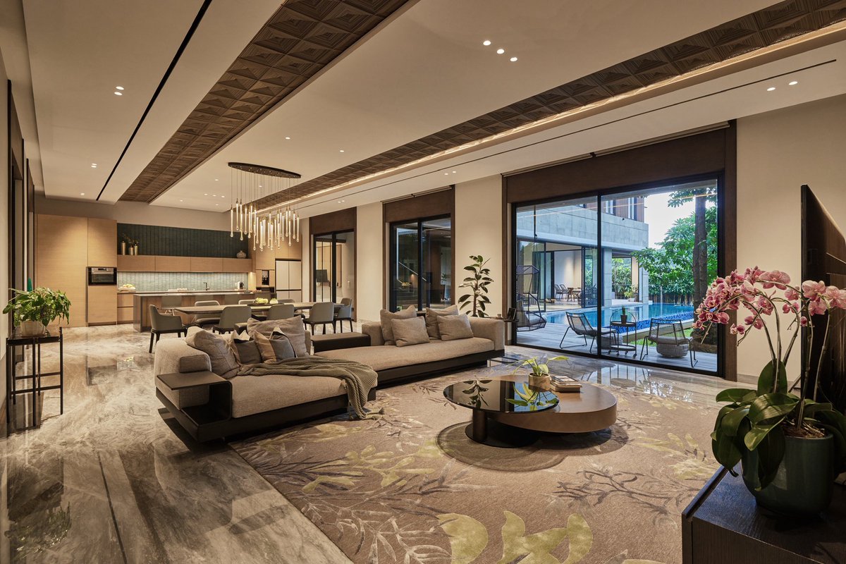 kiearch_'s tweet image. Modern design, natural light, and calm surroundings—architecture that inspires better living 🌿🏡💧FD residence designed by Idea+ Architects. 

#Architecture #ModernHome #DesignInspiration #InteriorDesign #LuxuryLiving #KIE
