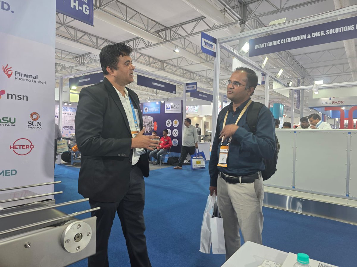 🙏 A big thank you to everyone who visited us at Pharma Pro &amp; Pack Expo 2025 in Hyderabad!
It was a pleasure showcasing our pharma labeling &amp; automation solutions and connecting with industry leaders. Exciting collaborations ahead! 🚀

#PharmaExpo2025 #WorldpackAutomation