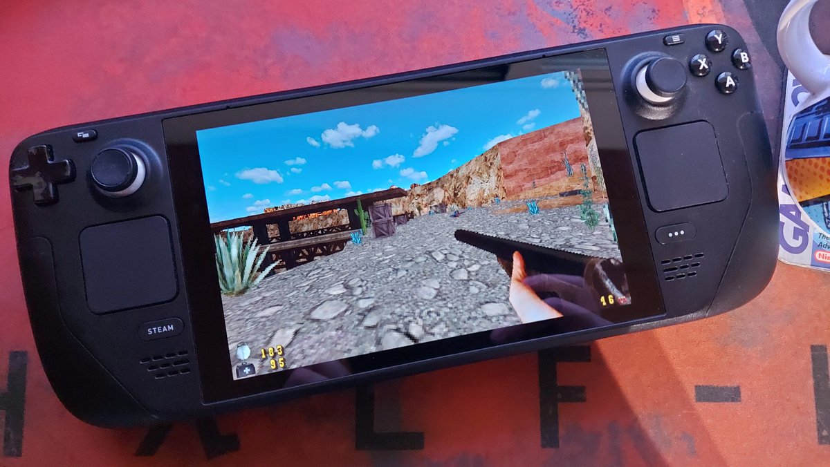 Wanted 3D demo works on Steamdeck!
#indiegame #boomershooter #FPS #gameDev #gzdoom