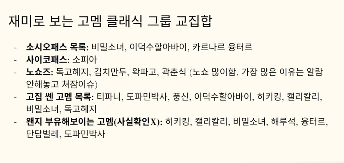 왠지 부유해보이는 고멤에 루비있네
돈욕심 많이 없어보이긴 함