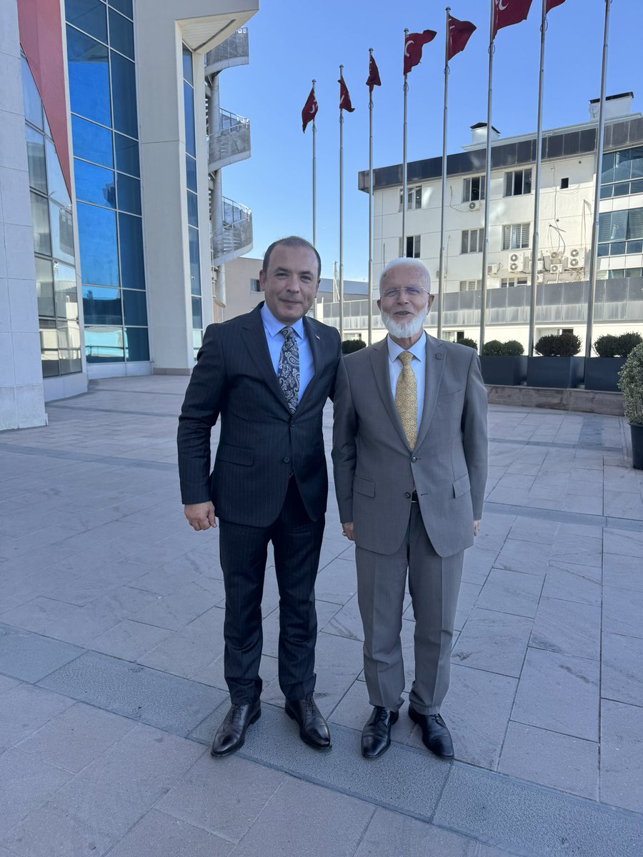Başbuğ Alparslan Türkeş’in çalışma arkadaşı, Mahalli İdareler İşveren Sendikası (MİS) Genel bşk. MHP Tosya Eski Belediye Başkanı Mehmet Oruç başkanımızla.