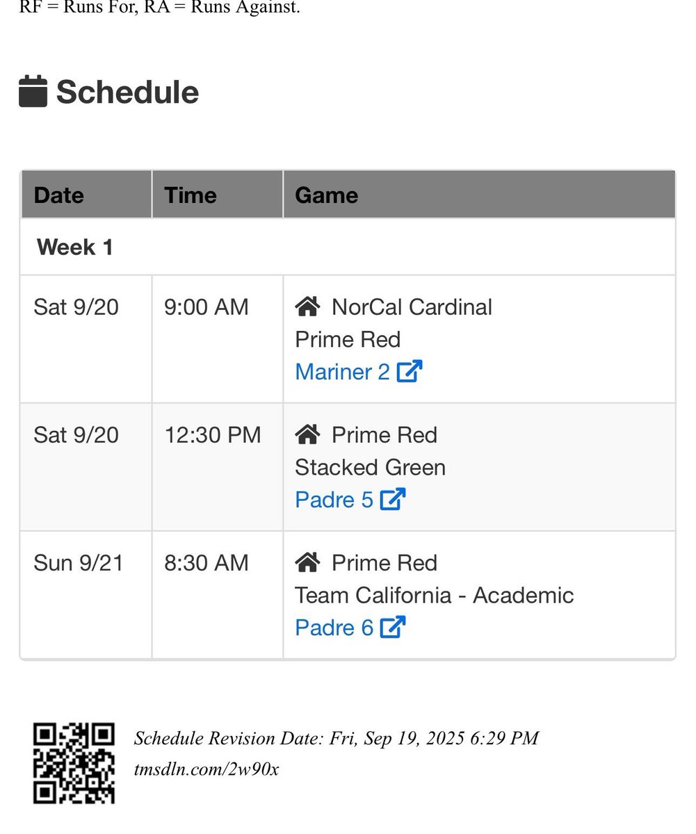 My schedule for the rest of the weekend at the JR <a href="/AZFallClassic/">AZ Fall Classic</a>. 

<a href="/The_CAAdvantage/">College Athlete Advantage</a> 
<a href="/FiveToolAZ/">Five Tool Arizona</a> <a href="/FiveToolCA/">Five Tool California</a>