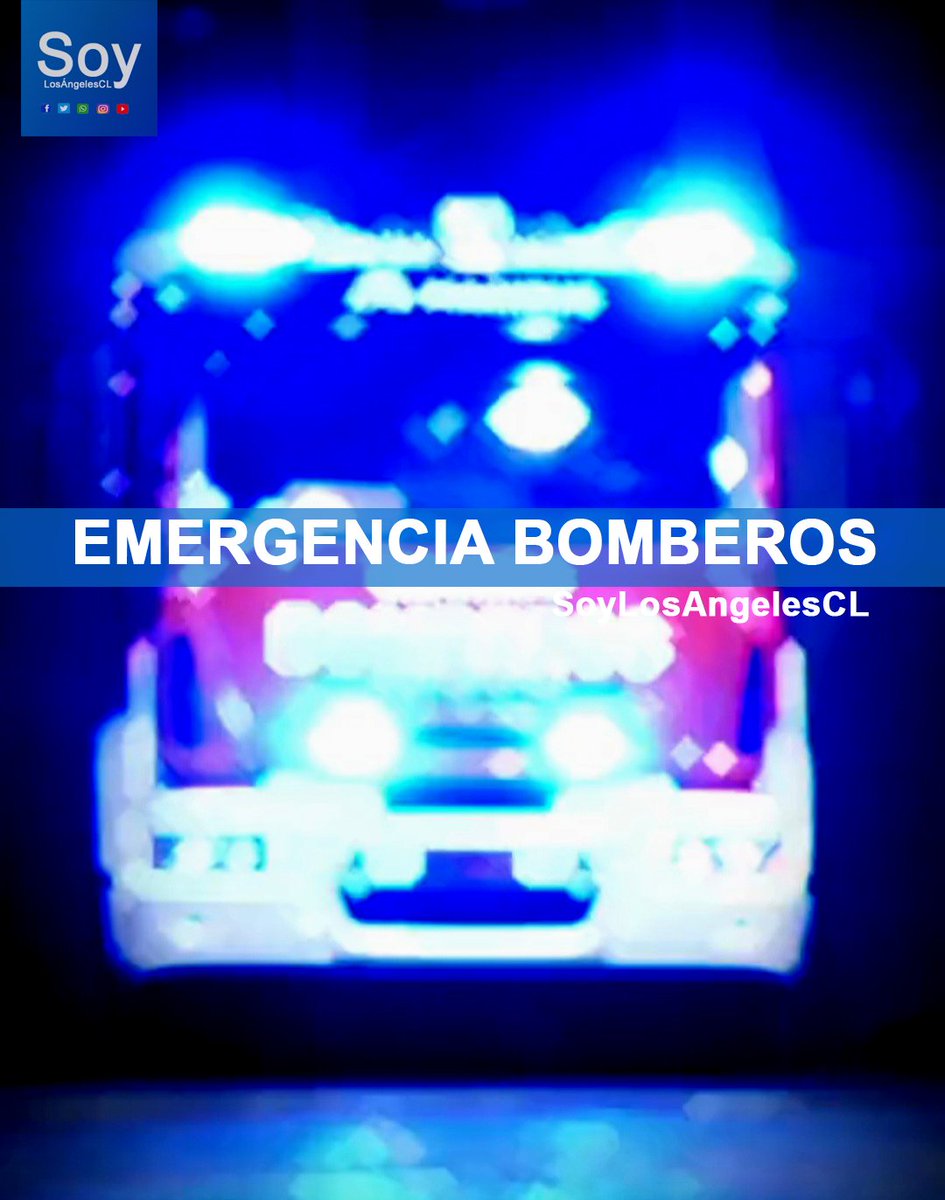 🔴 #LosAngelesCL Bomberos moviliza unidad a población Orompello calle Saavedra con Janequeo por verificación de olor a gas. #Cat8 #SoyLosAngelesCL