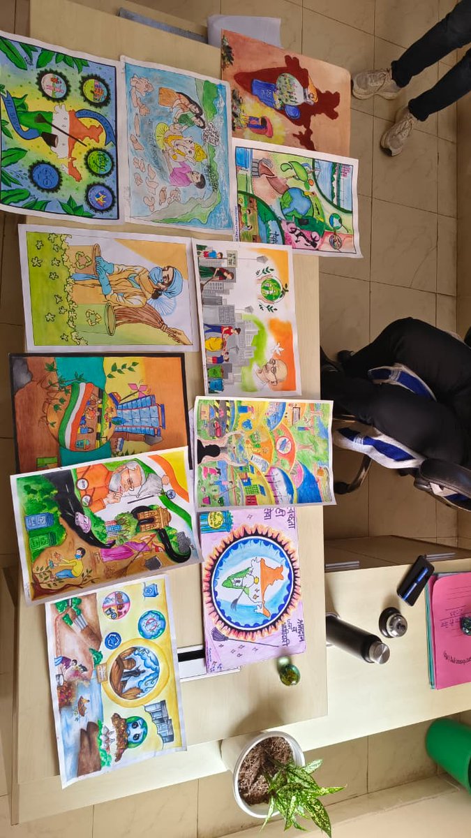 स्वच्छता ही सेवा 2025 कार्यक्रम के तहत प्रशासक नगर पंचायत बुंडू के निर्देशानुसार नगर पंचायत बुंडू अवस्थित साउथ पॉइंट पब्लिक स्कूल के छात्र - छात्राओं के द्वारा पेंटिंग प्रतियोगिता मे भाग लिया गया  |
<a href="/SwachhBharatGov/">Swachh Bharat Urban</a>, <a href="/SwachhBharat/">Swachh Bharat Mission - Grameen</a>, <a href="/MoHUA_India/">Ministry of Housing and Urban Affairs</a>, <a href="/MoJSDDWS/">Department of Drinking Water & Sanitation (#DDWS)</a>