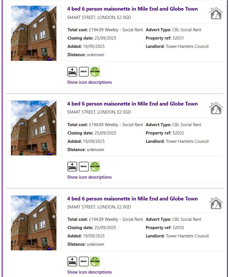 CllrMarcFrancis's tweet image. Great to see these new council homes on the former garages at the rear of O'Brien House being advertised for letting. These ten well-designed, genuinely affordable, family-sized homes were commissioned by @TH_Labour's Mayor + cllrs in 2020, funded by @MayorofLondon. #BuildingHope