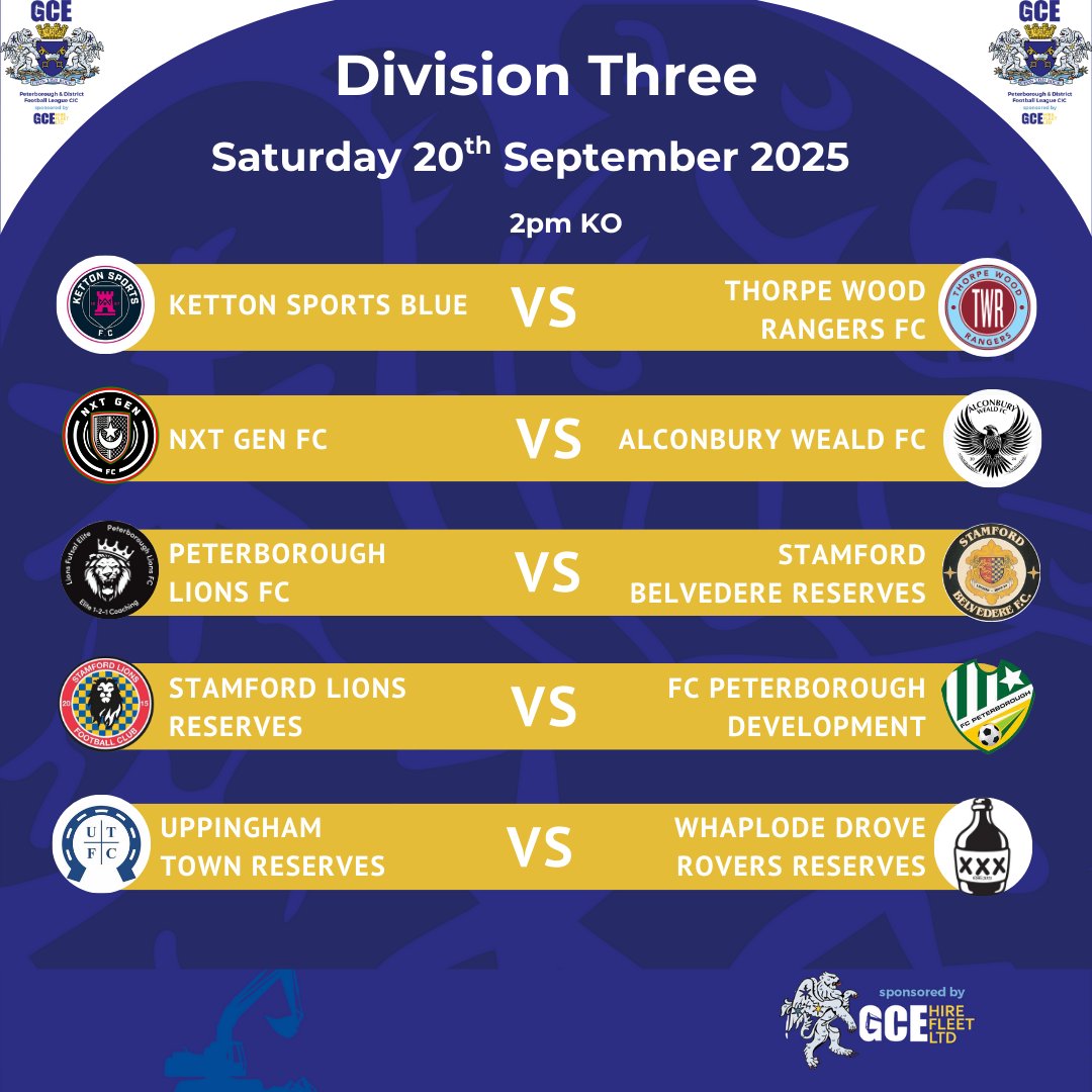 Peterborough & District Football League tweet media