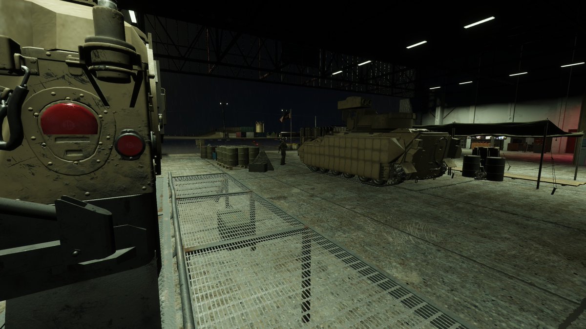 TFNMilsim's tweet photo. Morning Team,  

We’ve officially started moving our gear into the Main Operating Base in Anizay.  

Here are a few shots from the camera 📸 

There’s still plenty more to bring in, so stay tuned as our MOB and its surroundings continue to grow 🤙 

#Arma #ArmaReforger #Milsim https://t.co/tiAcVRRCT8