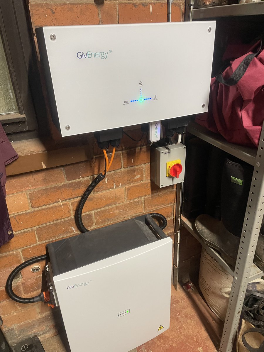Ac coupled device and 9.5 kw battery
