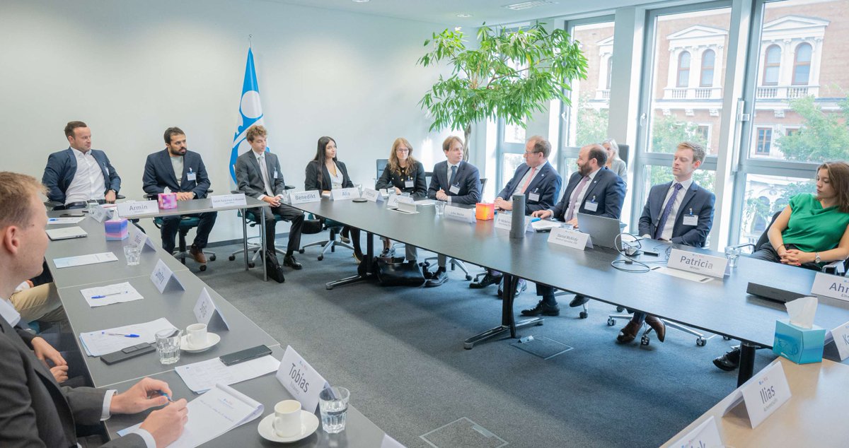 OPECSecretariat's tweet photo. The 5th Vienna Energy Scholar Programme took place last week from 8-12 September 2025. Throughout the week, #VESP-2025 scholars took part in interactive sessions at the #OPEC Secretariat, engaging with experts on energy data, technology, sustainability, and policy. These exchanges provided valuable insights and sparked meaningful dialogue on today’s energy challenges.