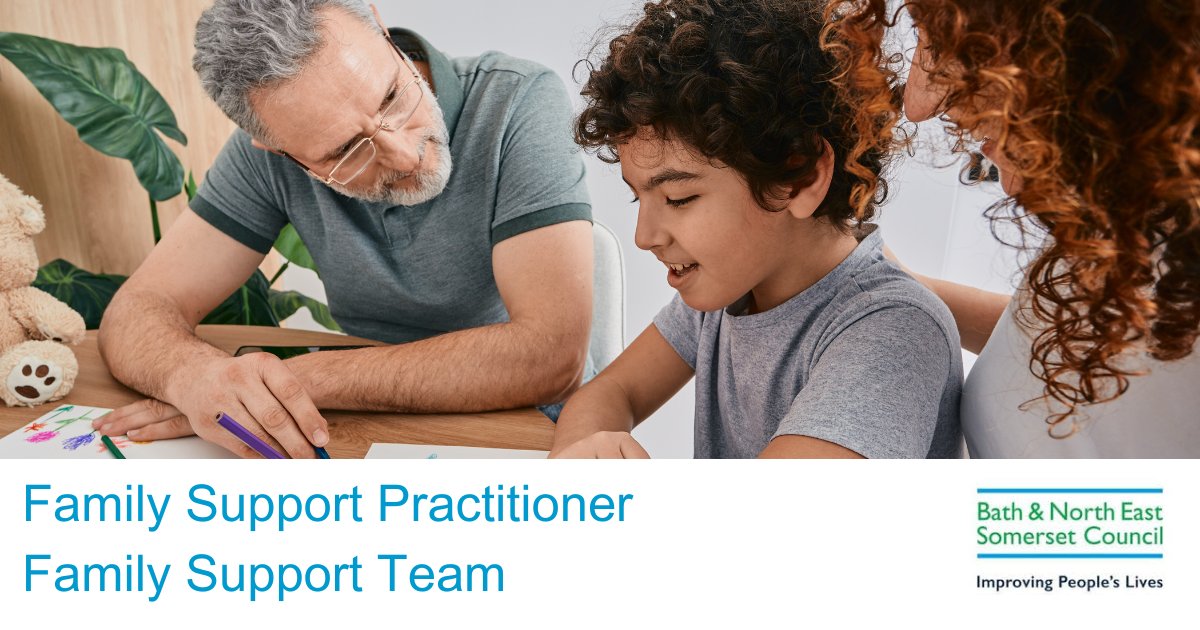 bathnesjobs's tweet image. We a looking to appoint a Family Support Practitioner to join one of our Family Support Teams

To apply: ow.ly/E6cV50WZuHa

#practitioner #familysupport #Bath #Somerset #Bristol #Improvingpeopleslives #Bathjobs #Bristoljobs

No agencies