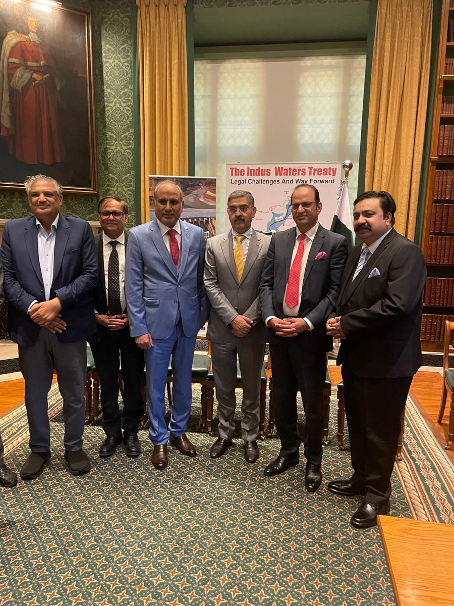 Safeguarding Water, Safeguarding Peace:Today, a distinguished gathering of Pakistani-origin lawyers, intellectuals&amp; journalists met at Lincoln’s Inn, London, under banner of the British Pakistani Lawyers (BPL) Forum UK.
#IndusWatersTreaty #PakistaniDiaspora #PeaceThroughJustice