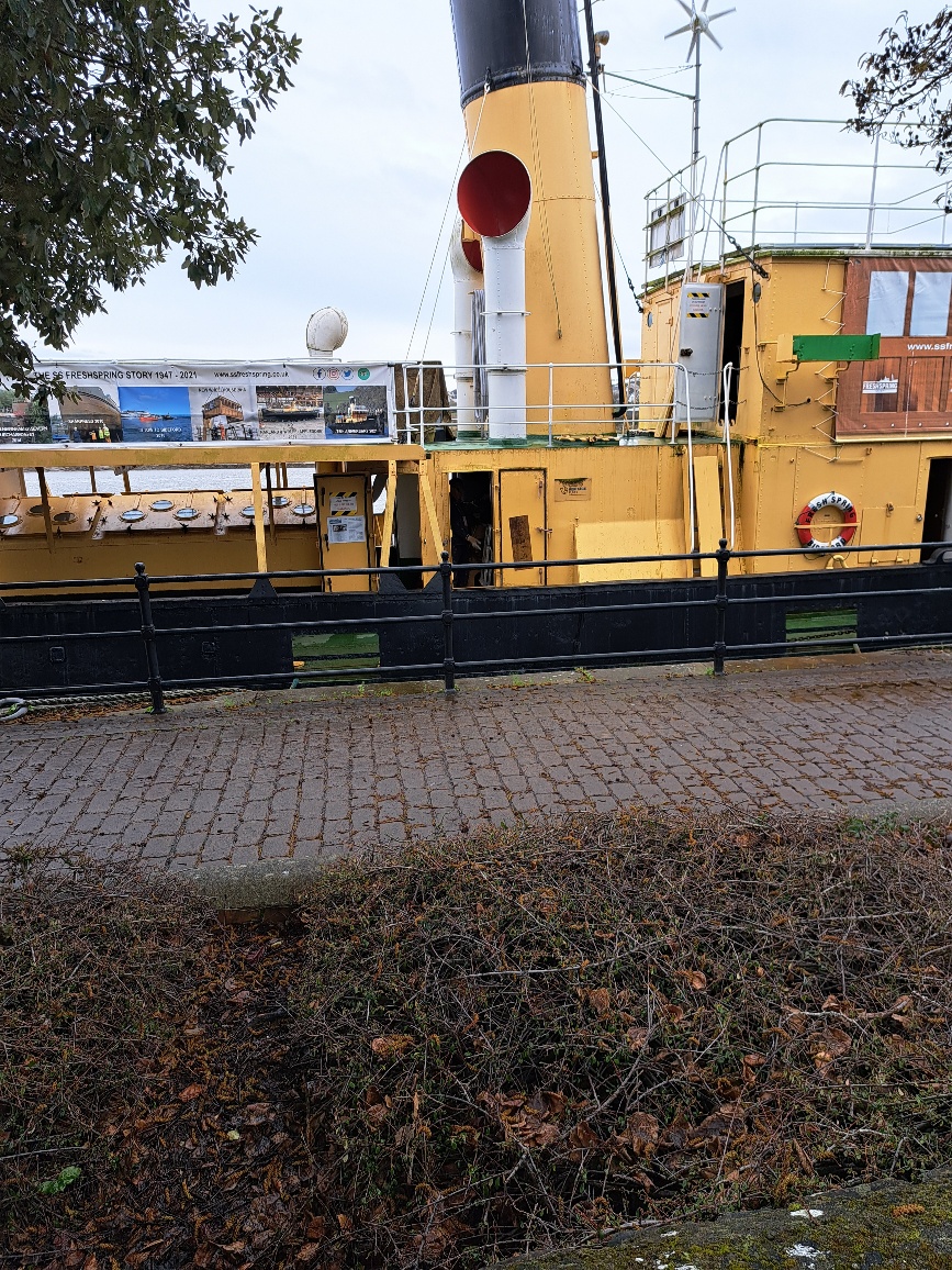 Visit SS Freshspring Trust in Bideford. Discover a historic steamship of National Importance. Open every Sunday from Easter (9th April) until the end of Octerber from 11am until 4pm