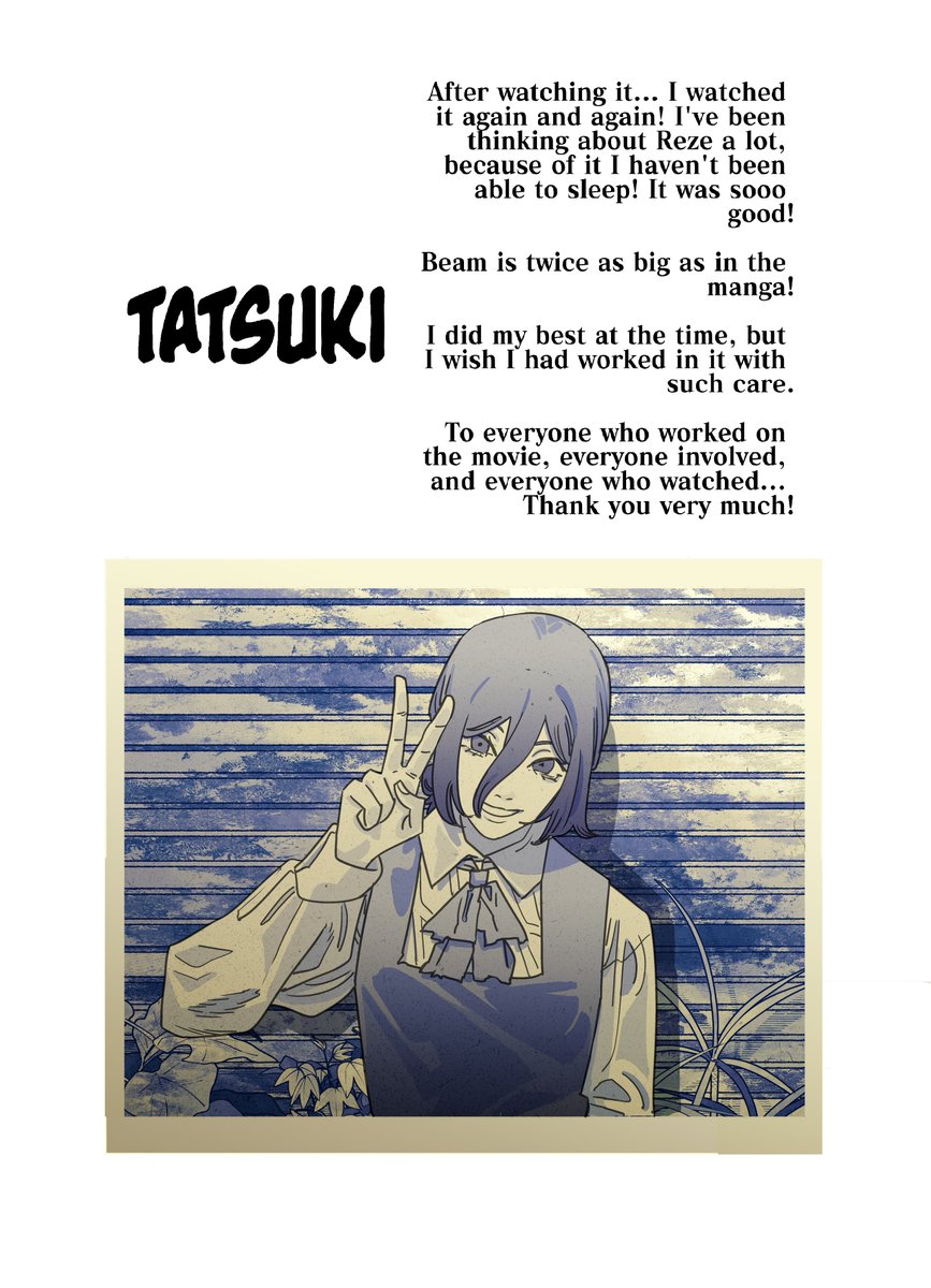 Tatsuki Fujimoto Gallery tweet media