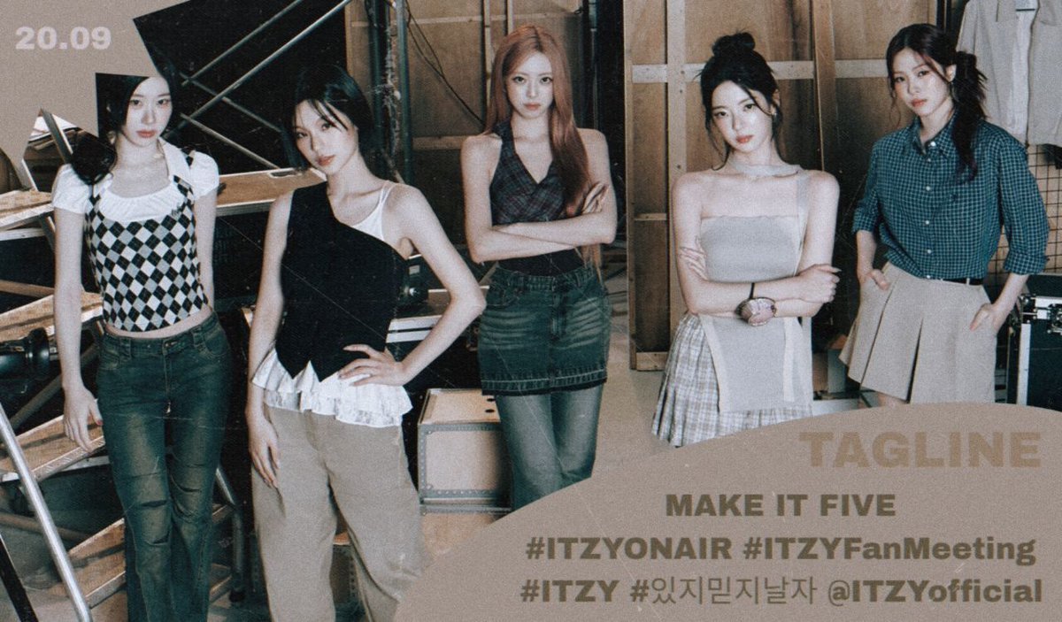itzytags's tweet image. – trending party –
ITZY the 4th fan meeting 있지 믿지, 날자! «ON AIR» is starting soon! 
reply with a choice +
MAKE IT FIVE
#ITZYONAIR #ITZYFanMeeting #ITZY #있지믿지날자 @ITZYofficial