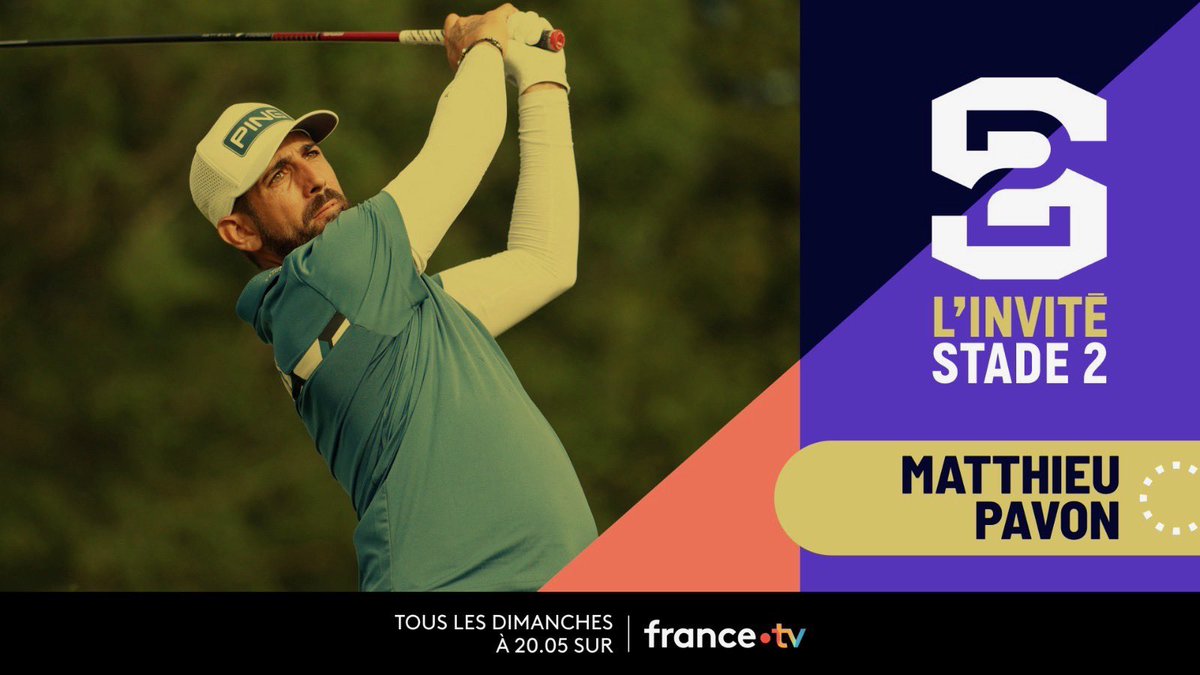 Rendez-vous ce dimanche à 20h05 sur France 3 dans l’émission Stade 2. Très heureux d’y être invité pour revenir sur ma saison et partager, avec vous, la passion du sport qui nous anime.