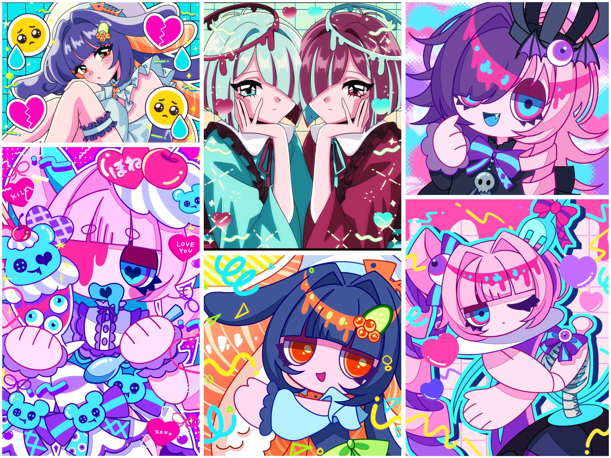 🩵🩷💜骨亥 骸💜🩷🩵 on X: 