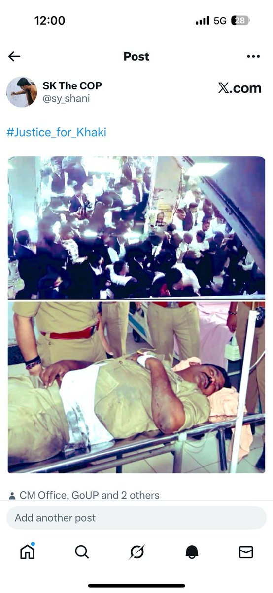 mprajan1484's tweet photo. आज दरोगा पर हमला हुआ,
कल आम जनता पर होगा।
अब खामोश रहना गुनाह है।
#Justice_for_Khaki https://t.co/vrZj3I69Jj