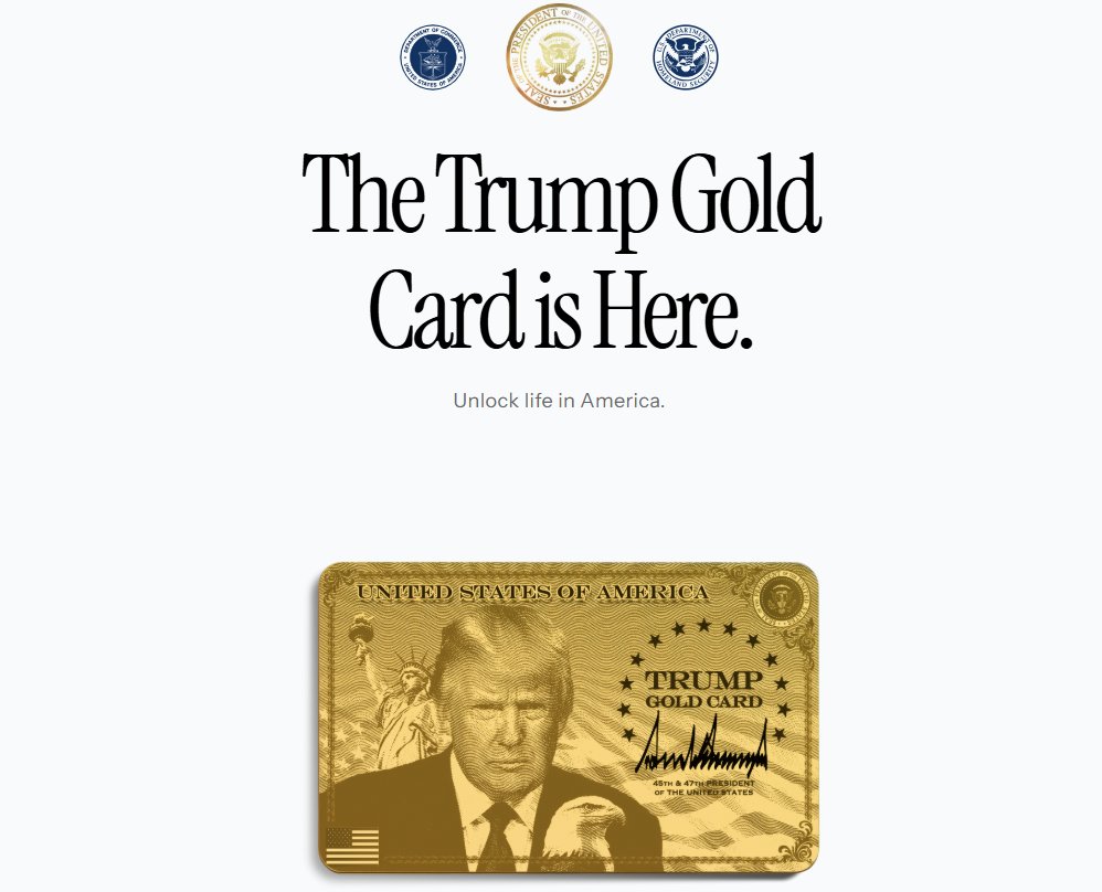 特朗普“金卡”已开放注册，个人版售价100万美元，企业版售价200万美元据官方信息，特朗普“金卡”已开放申请，分个人金卡、白金卡和企业金卡：  特朗普金卡：只需支付手续费并在国土安全部审查后缴纳
