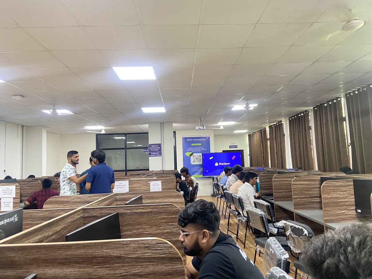 mohit_rajurkar_'s tweet image. Hackathon vibes = ☕ + code + creativity + teamwork 🤝⚡

Had an amazing time at the Shardeum Builder Mini Hackathon. From brainstorming to pitching, every moment was full of learning &amp;amp; fun! 💡✨

@Yash__Balpande @nikhil_aparajit @shardeum #ProofOfCommunity #MiniHackathon