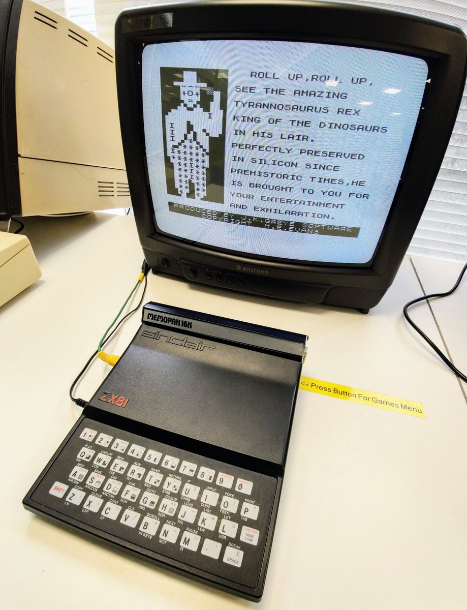 MuseumComputing's tweet image. It's Saturday again and we are open today with entertainment and education for the whole family! Come visit us and enjoy our great range of classic computers 🖥️ and games 🕹️consoles!
Saturday - 9:30am to 5pm
Adult £5 Child £3 Family £12
#Swindon #computer #retrogaming #museum