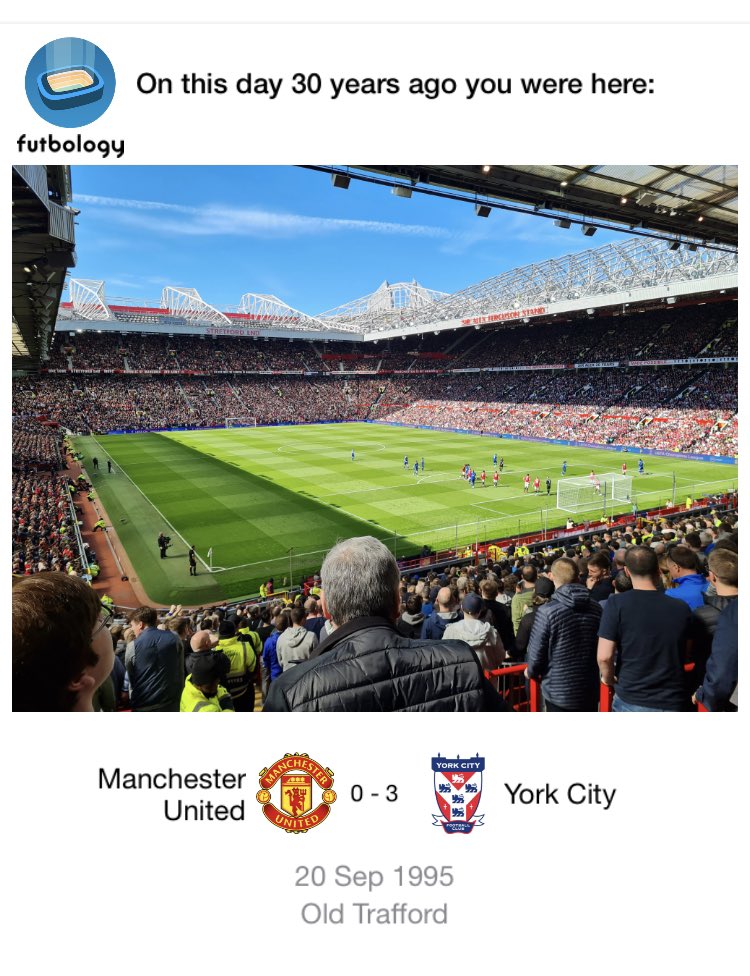 Delighted to have chance today to look back on this occasion and in the company of some of those involved. 
Thanks <a href="/ycfcst/">York City FC Supporters’ Trust</a>