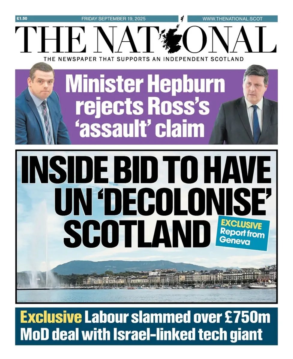 The Lady J of Tay (@brawday) on Twitter photo Scotland's only paper Scotland's only paper