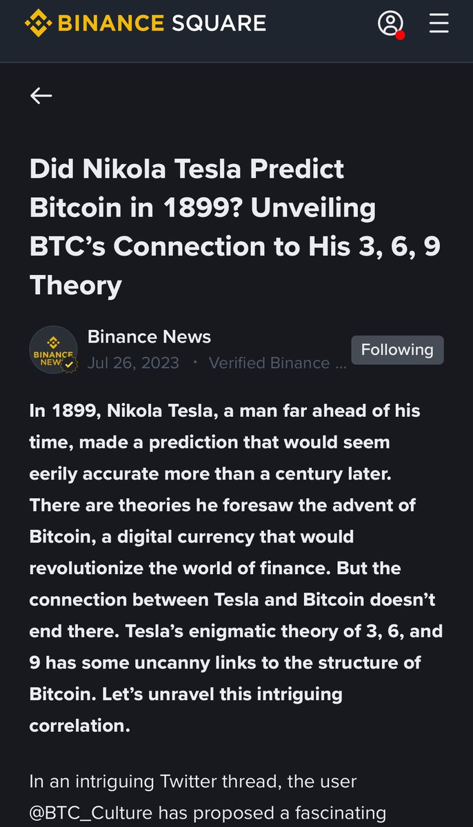 ArcaneusLord's tweet photo. #369theory #tesla 

A theory that cannot be overlooked… it has to become a part of you, and you have to learn through it

4pgNNVVMm7ZGPFimXvtCWnJ6EAXK1X3dP8ug4WiPpump

@cz_binance @binance @BinanceWallet 
@elonmusk 
https://t.co/jSnhATLlrb https://t.co/b2b36HXFTu
