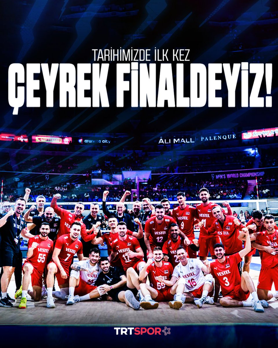 BU TAKIM ARTIK TARİHİN BİR PARÇASI! 🇹🇷

SAVAŞMAYA DEVAM, DAHA GİDECEK YOLUMUZ VAR! 💪