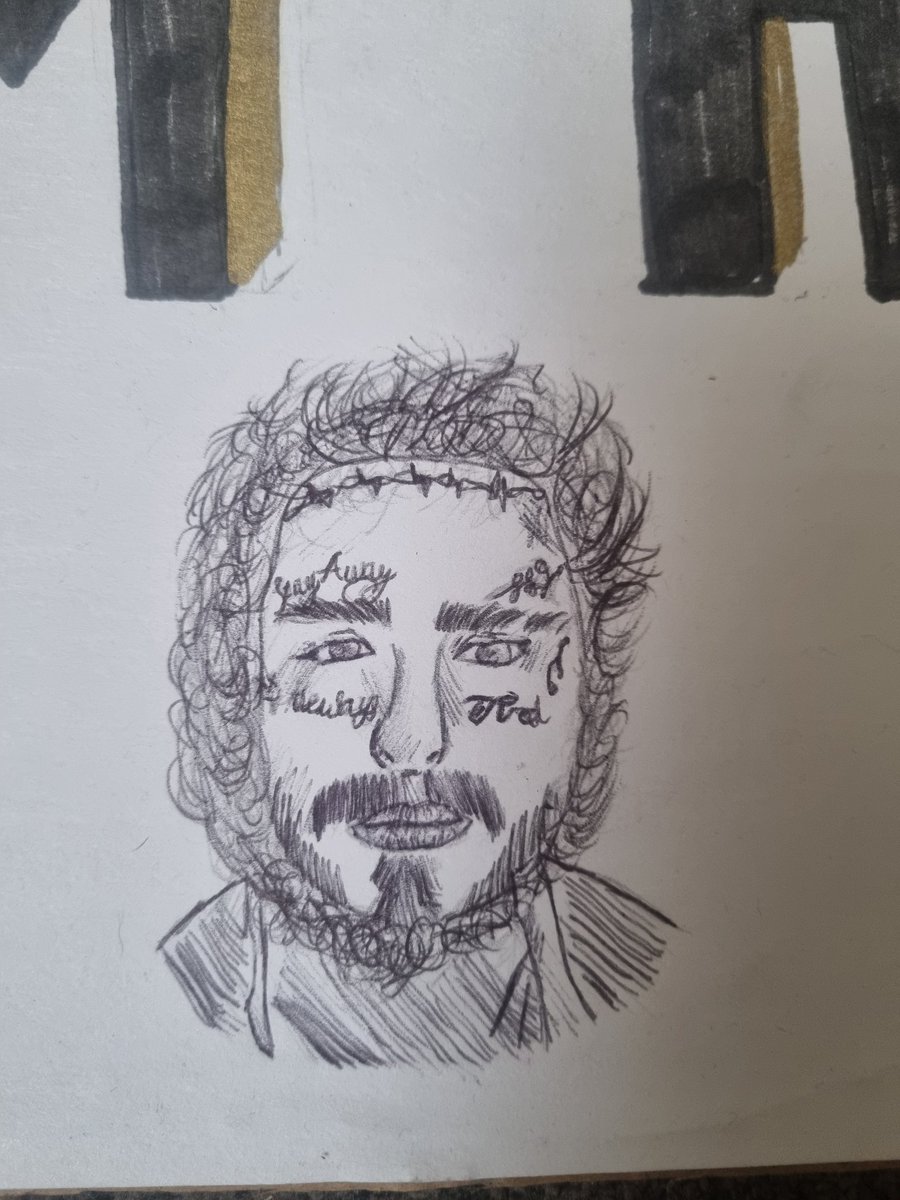 StephCpfc's tweet photo. My daughter is ready and excited to see you tonight @PostMalone let's hope she's allowed in with her poster she spent hours on and you see it! 🌻🌻 https://t.co/M9vevn4KD0