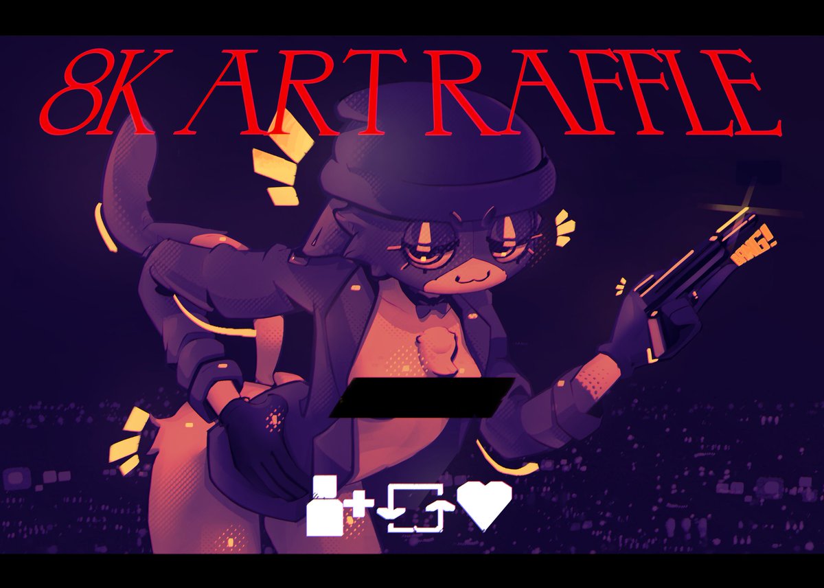 8K ART RAFFLE!!!💜

ONLY 1 WINNER
FULL RENDER DRAWING (ONLY 1 CHARACTER / SFW OR N*FW)

RULES
LIKE &amp; RT
FOLLOW ME
COMMENT THE REFERENCE OF YOUR CHARACTER OR OC

ENDS SEPTEMBER 30ST💜