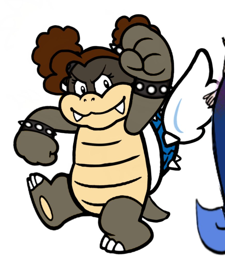 Sillydoodler's tweet image. Thinking ab my Koopasona rn why can't she be real I'm so mad. #koopasona #selfinsert