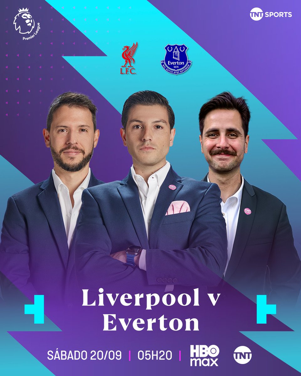 JGSands20's tweet photo. 🏴󠁧󠁢󠁥󠁮󠁧󠁿 | #PremierLeague 

Liverpool v Everton 
📅 Sábado 20 de Septiembre 
⏱️ | 05:30 Hrs 🇲🇽 
📺 | @tntsportsmex 
🎙️ | @DanielBarba_
🎙️ | @PepedelBosque  
🎙️ | @fredcaldeira https://t.co/zXAmfXwtlK