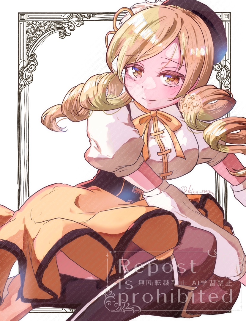 #まどマギ
#まどドラ 

❇︎ 前に描いたマミさん ❇︎