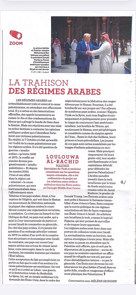 Mon article dans Le Un Hebdo de cette semaine