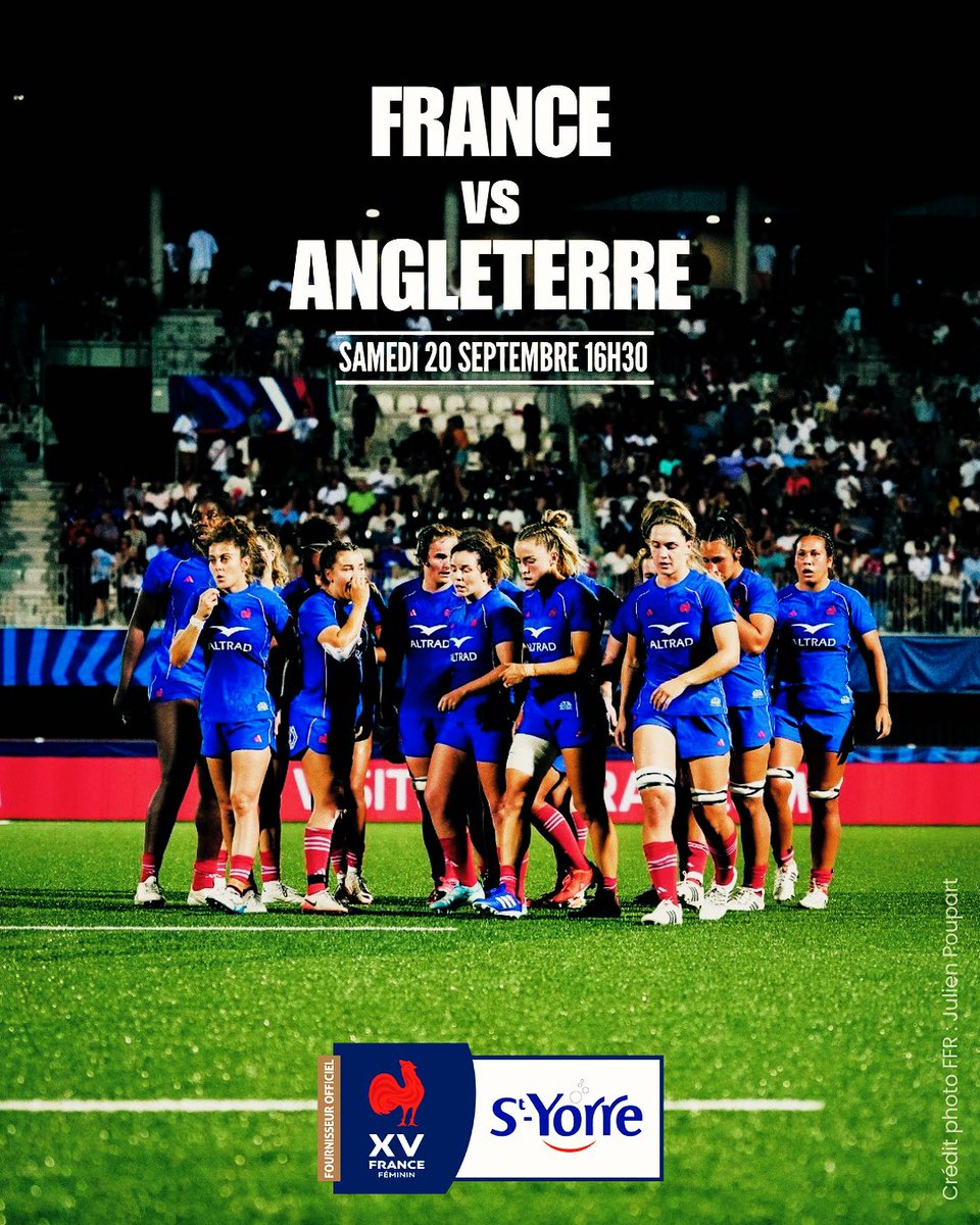 J🐓UR DE M🥩TCH 

𝗙𝗥𝗔𝗡𝗖𝗘 🔥 𝗔𝗡𝗚𝗟𝗘𝗧𝗘𝗥𝗥𝗘

🇫🇷 𝗔𝗟𝗟𝗘𝗭𝗟𝗘𝗦𝗕𝗟𝗘𝗨𝗘𝗦 🇫🇷

#SoifdeVictoire #FRAANG #XVdefrance #RWC2025