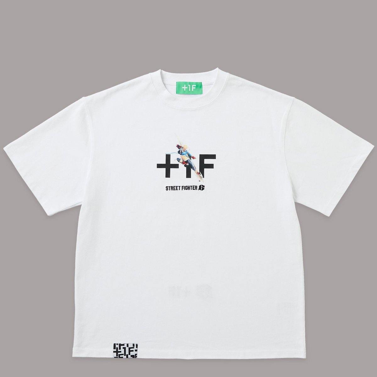 STREET FIGHTER +1F】 STREET FIGHTER 6 +1F CAMMY TEE BLACK / WHITE 