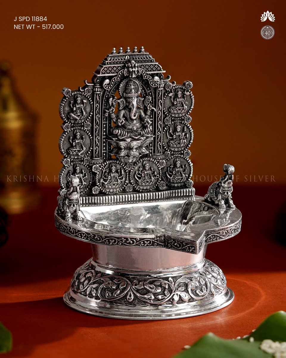 KrishnaSilver36's tweet photo. Video Call: 📲+91-8499011111 Illuminate your sacred space with our Silver Deepam Stands, exquisitely crafted in 92.5 pure silver 🤍. Perfect for pooja rituals, festive celebrations, and adding a touch of divine elegance to your home. https://t.co/ox4T4STYwE