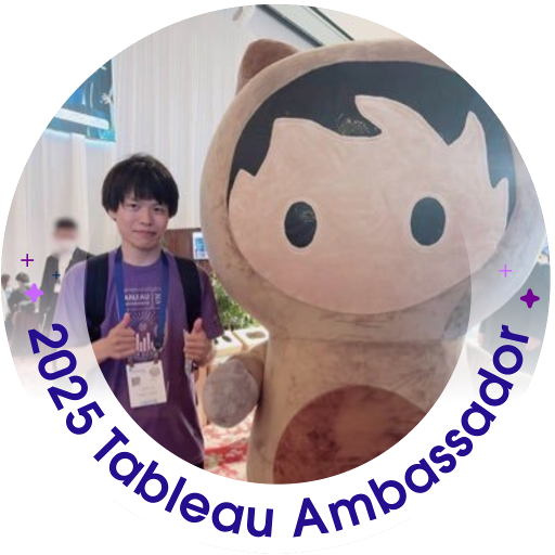#TableauAmbassador 2025のSlack バッジとプロフィール写真フレームをいただきました✨