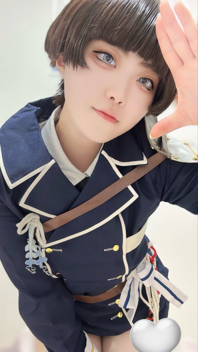 タレ目て今までやった事ないから新鮮
サラツヤヘアなの可愛くないですか