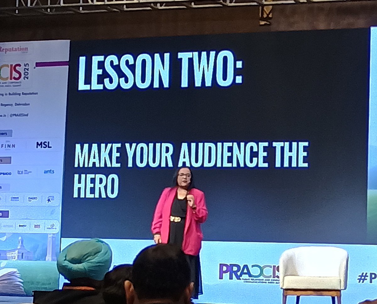 Anup Sharma B'Harry (@tweetsanup) on Twitter photo Compelling stories build authenticity, and authenticity builds trust: Dr. Rochelle Ford put it very well at #PRAXIS12. So relatable for the auto companies that if they only communicate, it won’t work. They have to demonstrate responsibility.
Pic courtesy: <a href="/VishwasDass/">Vishwas Dass</a> Compelling stories build authenticity, and authenticity builds trust: Dr. Rochelle Ford put it very well at #PRAXIS12. So relatable for the auto companies that if they only communicate, it won’t work. They have to demonstrate responsibility.
Pic courtesy: <a href="/VishwasDass/">Vishwas Dass</a>