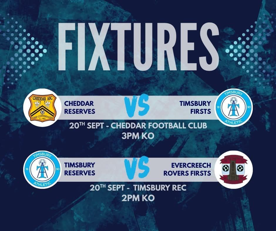 🚨 MATCHDAY 🚨 

Both teams play today - get along and support the boys 🩵