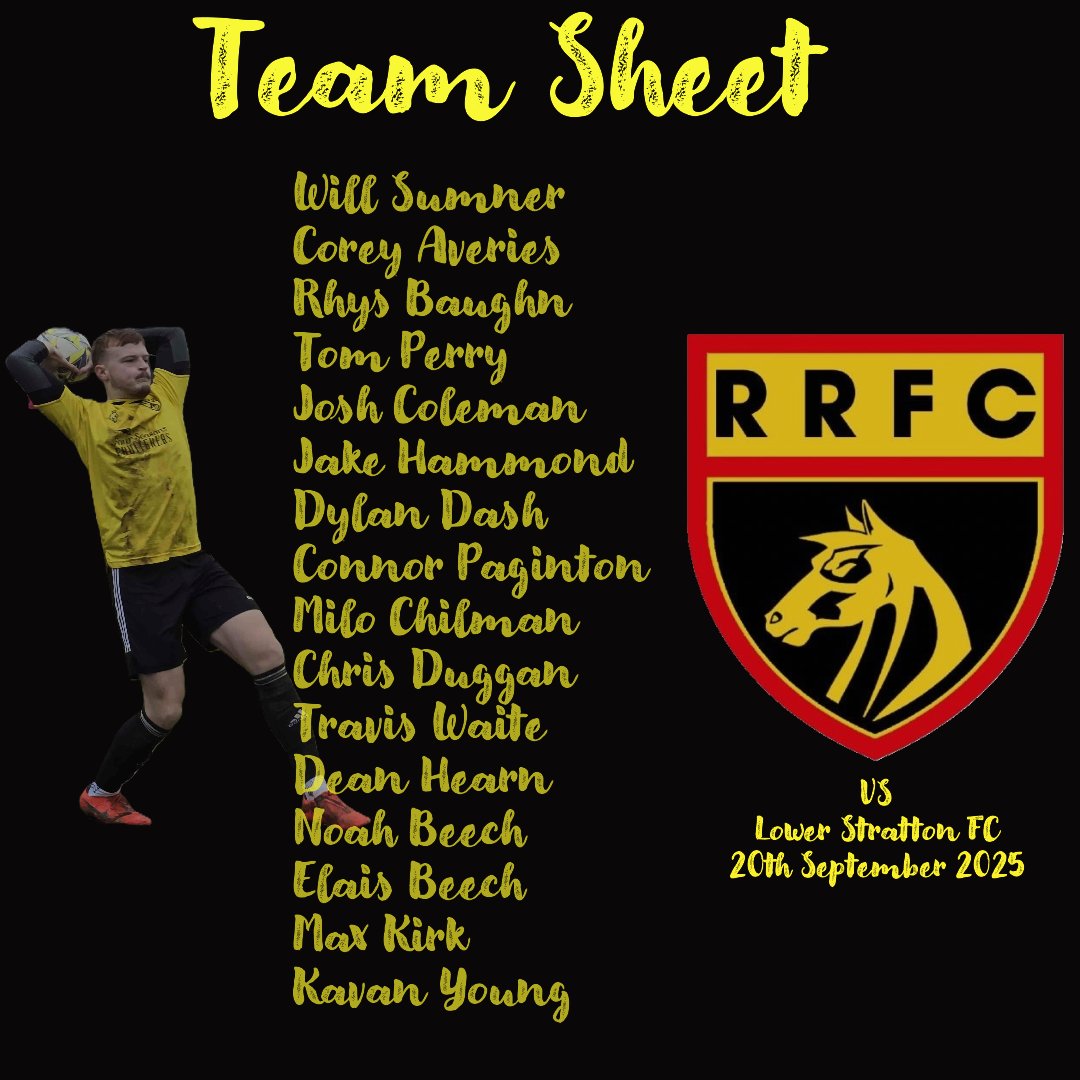 Match Day 3 in the <a href="/sdflswindon/">Swindon&District Community FL.</a> Division 1.
We have a 2.30 kickoff against Lower Stratton FC @ Grange Drive Leisure Centre.
These weeks teamsheet shows a debut for Kavan Young (Stretch).
If your around, please come and support the lads.

#uptherovers