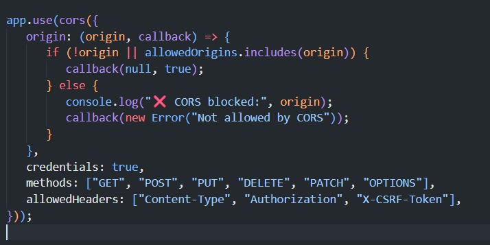 Tushar_Jsx's tweet image. When you spend hours debugging your API...
Turns out it was just CORS 😭
Hashtags:
#CodeLife #DevProblems #JavaScript #NodeJS #WebDev #100DaysOfCode #CodingStruggles